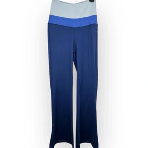 Shadow Sport Blue Flare Yoga Pants Active Stretch High Waist Size XS